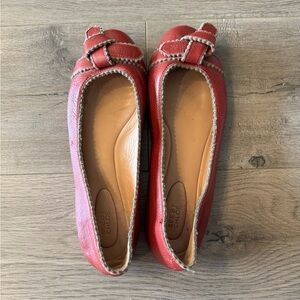 See By Chloe Red Knot Flats
